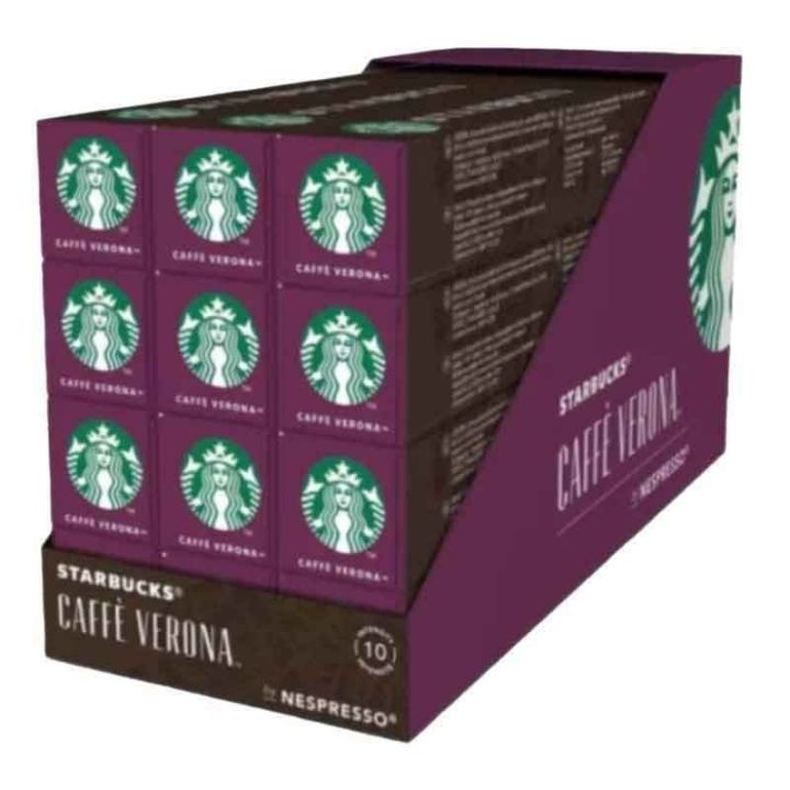 master verona starbucks 120 cápsulas