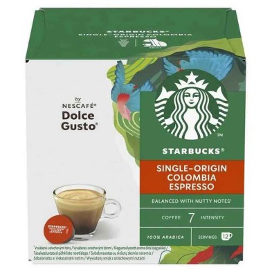 Espresso Colombia Starbucks 12 servicios compatible Dolce Gusto Espresso Colombia Starbucks 12 servicios compatible Dolce Gusto