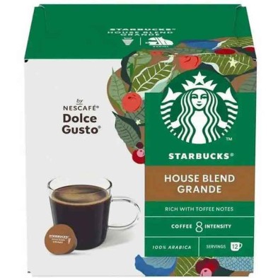 House Blend Grande Starbucks compatible Dolce Gusto 12 cápsulas House Blend Grande Starbucks compatible Dolce Gusto 12 cápsulas