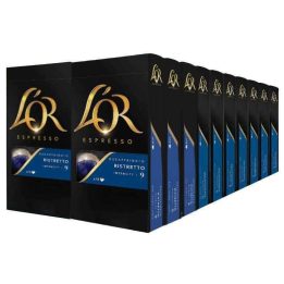 Ristretto Descafeinado L'or 20 cajas compatible Nespresso 200 cápsulas
