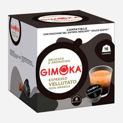Gimoka Espresso , Dolce Gusto® 16 cápsulas compatíveis Gimoka Espresso , Dolce Gusto® 16 cápsulas compatíveis