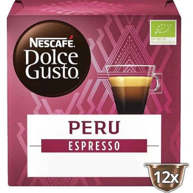 Espresso Orugen PERU, 12 orgânicos e ecológicos Dolce Gusto. Espresso Orugen PERU, 12 orgânicos e ecológicos Dolce Gusto.