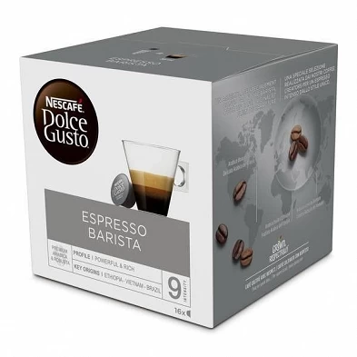 Café Ristretto Barista 16 capsulas Dolce Gusto Café Ristretto Barista 16 capsulas Dolce Gusto