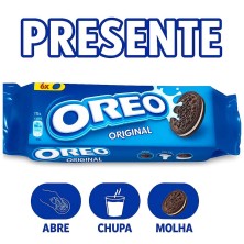 Presente de 6 bolachas Oreo clássicas grátis