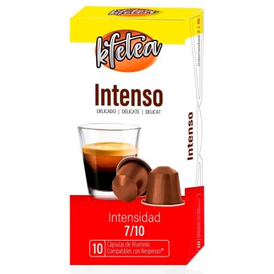 Intenso Kfetea Nespresso - 100 Cápsulas de Café Premium