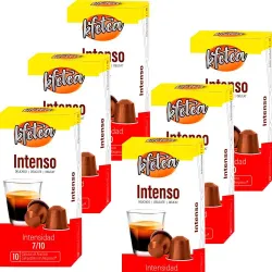 Intenso  compatibles Nespresso 60 capsulas Kfetea