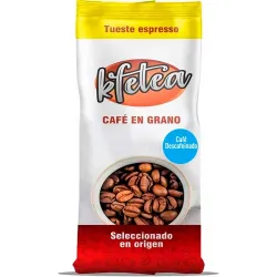 Kfetea Decaffeinado Café Intense para barras em 1 quilo de saco