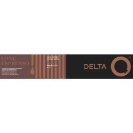 Café Long Espresso 10 cápsulas - Intensidad 16 Delta Q