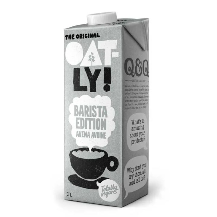Bebida de Aveia Oatly Barista 1 litro