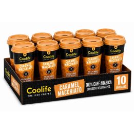 10 Macchiatos de Caramelo Coolife 230 ml RTD Pronto a Beber