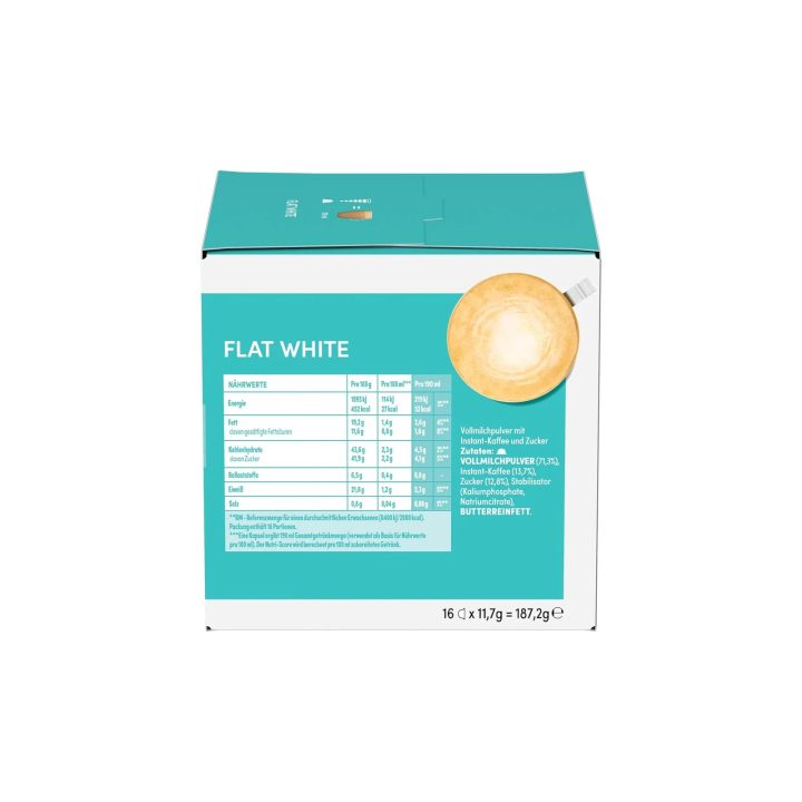 Flat White Dolce Gusto Pack 3 Caixas | 48 Cápsulas