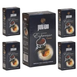 Pack 5 Café Moído Jurado | 1,25 kg Espresso Casa