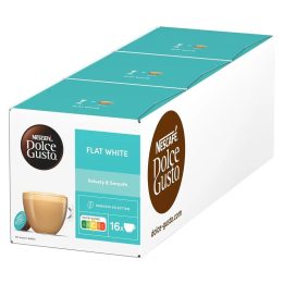Pack 3 caixas Flat White Dolce Gusto 48 cápsulas