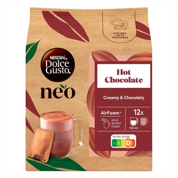 Cápsulas Nescafé® Dolce Gusto® NEO Hot Chocolate 12 unidades