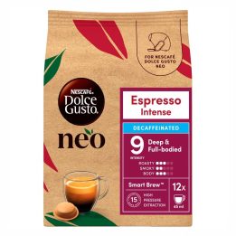 Cápsulas Nescafé® Dolce Gusto® NEO Espresso Intenso Descafeinado 12 unidades