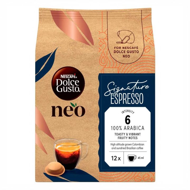 Cápsulas Nescafé® Dolce Gusto® NEO Espresso Signature 12 unidades