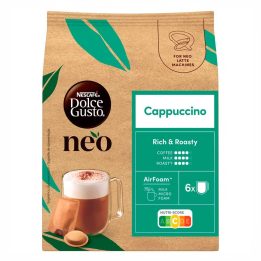 Cápsulas Nescafé® Dolce Gusto® NEO Cappuccino 12 unidades (6 chávenas)