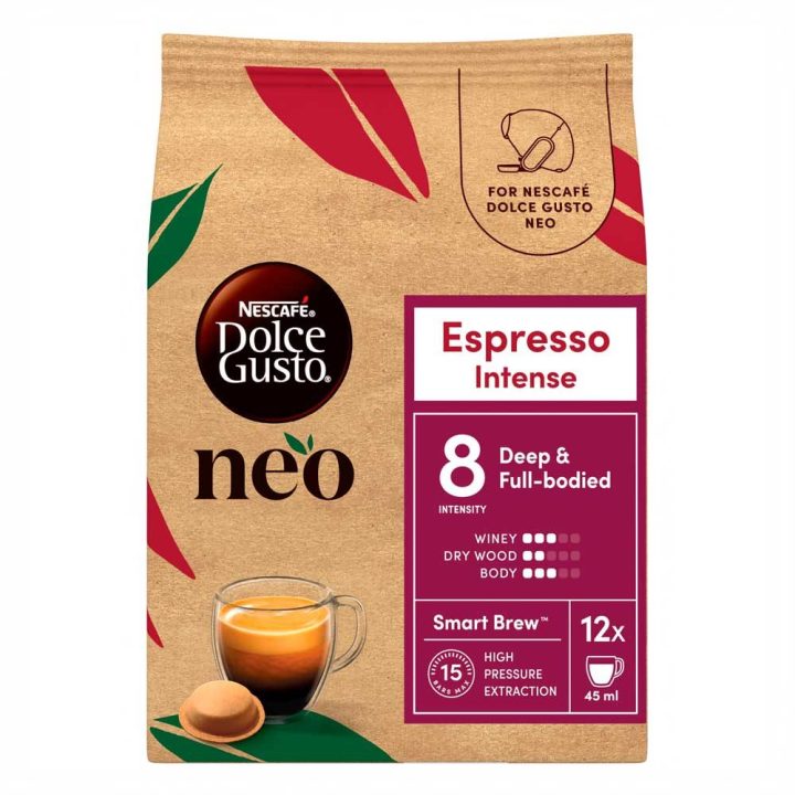 Cápsulas Nescafé® Dolce Gusto® NEO Espresso Intenso 12 unidades