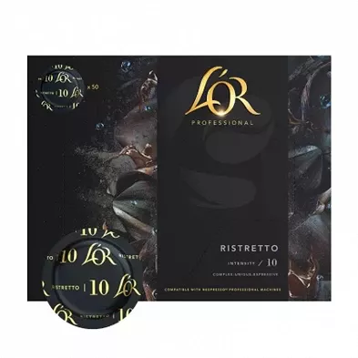 Ristretto L'OR, Nespresso Pro 50 cápsulas. Ristretto L'OR, Nespresso Pro 50 cápsulas.