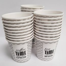 Vaso de cartón 100cc 4 onzas 100 unidades
