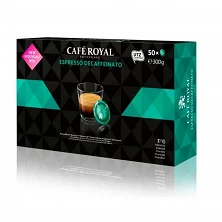 Café descafeinado Royal para NESPRESSO PRO 50 cápsulas de café