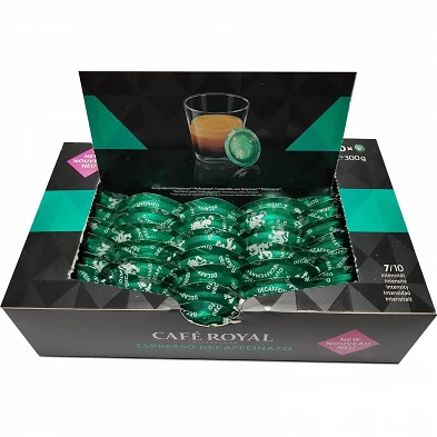 Café descafeinado Royal para NESPRESSO PRO 50 cápsulas de café