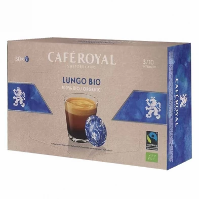 Lungo Bio Café Royal® para NESPRESSO PRO® 50 cápsulas Lungo Bio Café Royal® para NESPRESSO PRO® 50 cápsulas