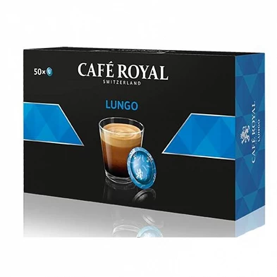 LUNGO Café Royal® PRO® compatíveis cap 50 LUNGO Café Royal® PRO® compatíveis cap 50