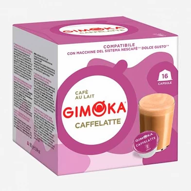 Café Gimoka Dolce Gusto® compatível Café com Leche 16 cápsulas Café Gimoka Dolce Gusto® compatível Café com Leche 16 cápsulas