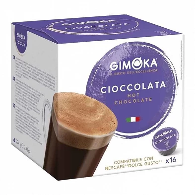 Chocolate compatível com Gimoka® Dolce Gusto® 16 cápsulas Chocolate compatível com Gimoka® Dolce Gusto® 16 cápsulas