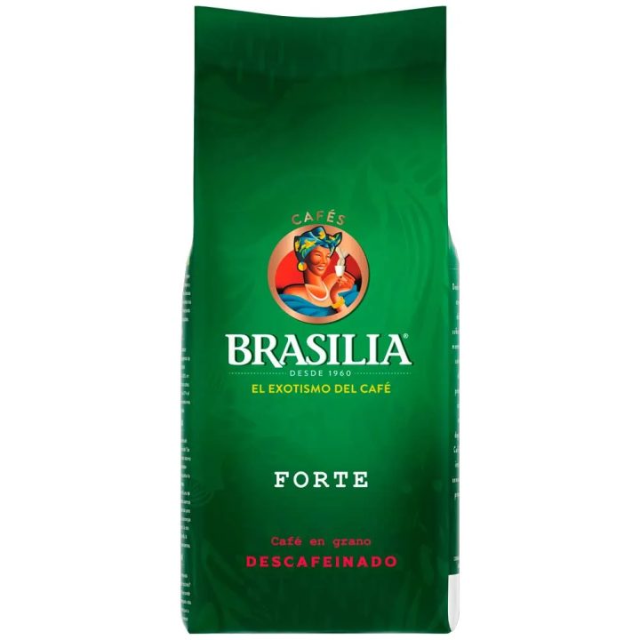 FRONTAL Café en grano Descafeinado 500gr | Brasilia Medalla Oro