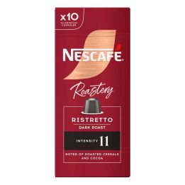 Caixa de 10 capsulas Nescafe Roastery Ristretto intensidade 11 compativeis Nespresso