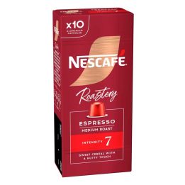 Caixa de 10 capsulas Nescafe Roastery Espresso Intenso intensidade 7 compativeis Nespresso
