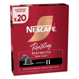 Caixa de 20 capsulas Nescafe Roastery Ristretto intensidade 11 compativeis Nespresso