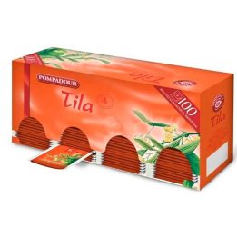 Tila Pompadour 100 Saquetas | Infusão Natural de Flor de Tília