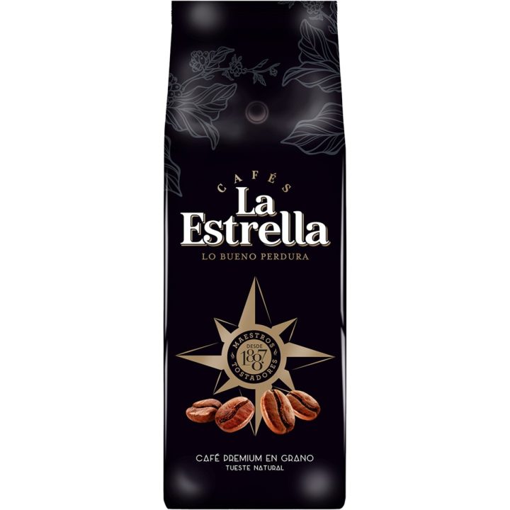 Café em Grão Premium Natural La Estrella 500 g | Qualidade Superior