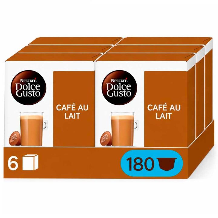 Café com Leite Dolce Gusto 180 Cápsulas Magnum