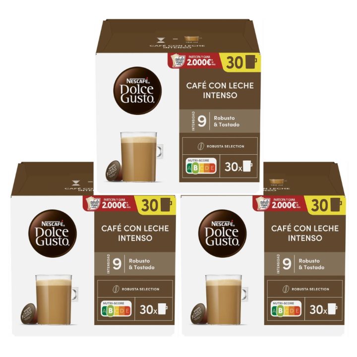 Café au Lait Intenso Dolce Gusto 180 Cápsulas
