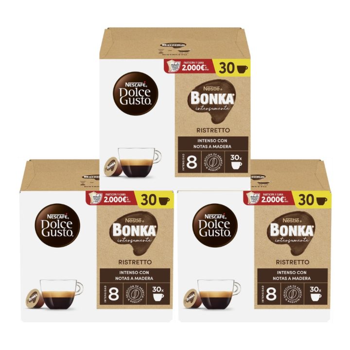 Ristretto Bonka Dolce Gusto 180 Cápsulas Magnum