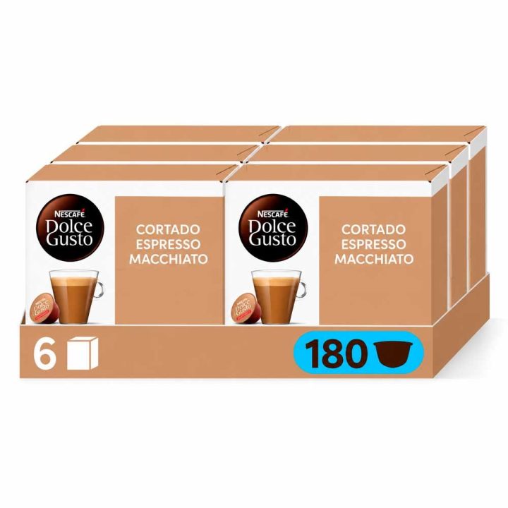 Cortado Dolce Gusto 180 Cápsulas Magnum Nescafé