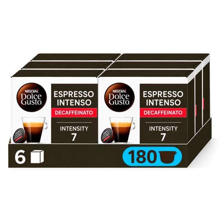 Espresso Intenso Descafeinado Dolce Gusto 180 Cáps.