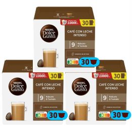 90 cápsulas Café au Lait Intenso Magnum Dolce Gusto