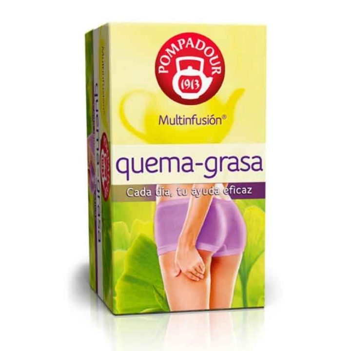 Queima Gordura Multifusão Pompadour 25 infusões