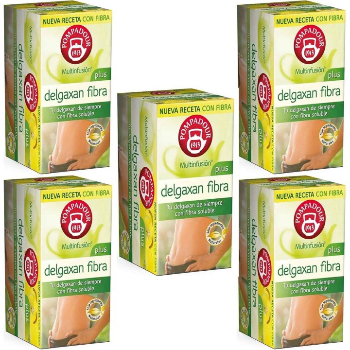 Delgaxan Fibra Plus Pompadour 5 caixas