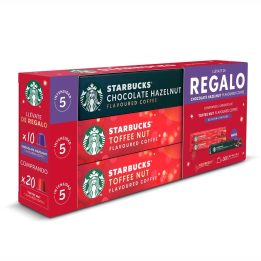 Lote Starbucks Nespresso com tubo de oferta · 30 cápsulas
