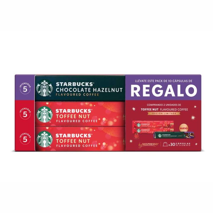 Lote Starbucks Nespresso®: 30 cápsulas com tubo oferta