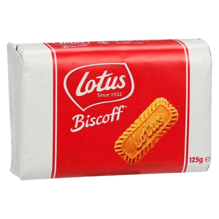 Bolachas Lotus Biscoff 125 g | O acompanhamento ideal do café