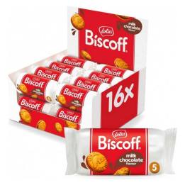 Lotus Biscoff Sandwich Choco 50 g · Caixa de 16 pacotes