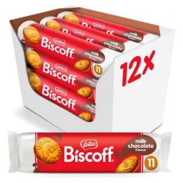 Lotus Biscoff Sandwich Chocolate de Leite 110 g · Caixa de 12