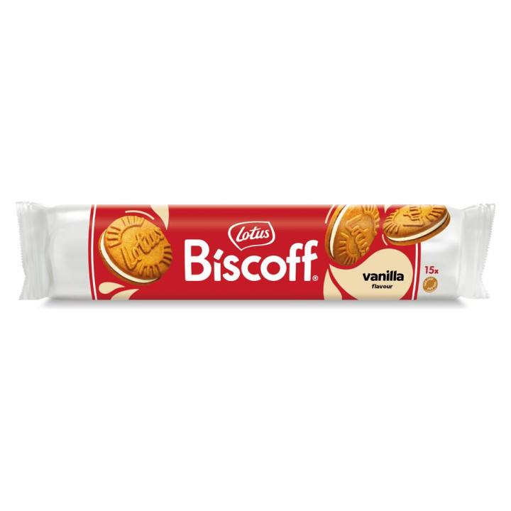 Lotus Biscoff Sandwich Baunilha 154 g · Caixa de 9